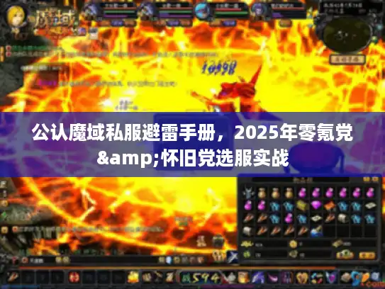 公认魔域私服避雷手册，2025年零氪党&怀旧党选服实战