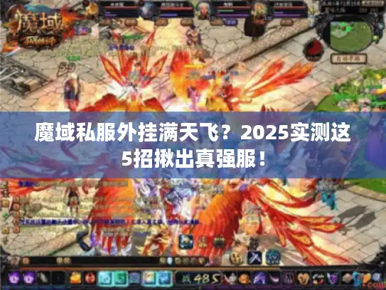 魔域私服外挂满天飞？2025实测这5招揪出真强服！