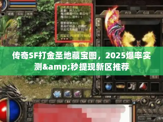 传奇SF打金圣地藏宝图，2025爆率实测&秒提现新区推荐