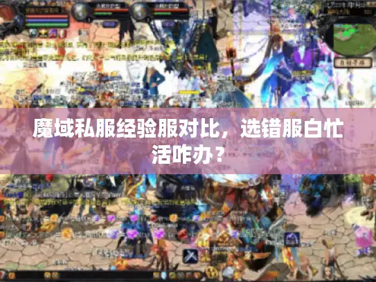 魔域私服经验服对比，选错服白忙活咋办？