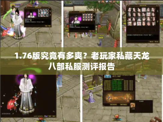 1.76版究竟有多爽？老玩家私藏天龙八部私服测评报告