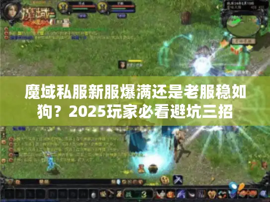 魔域私服新服爆满还是老服稳如狗？2025玩家必看避坑三招