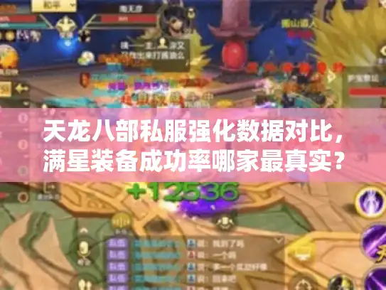 天龙八部私服强化数据对比，满星装备成功率哪家最真实？