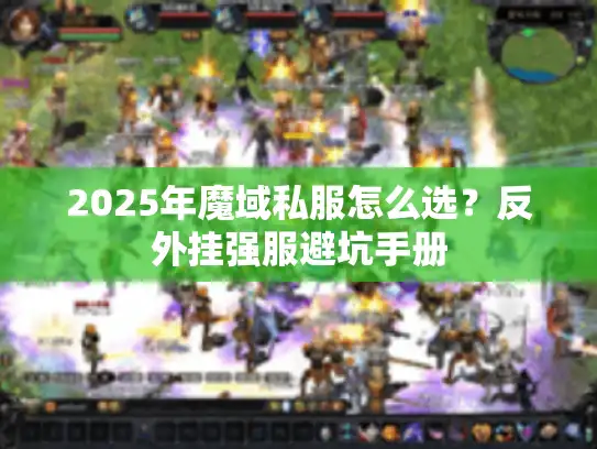 2025年魔域私服怎么选？反外挂强服避坑手册