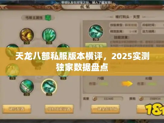 天龙八部私服版本横评,2025实测独家数据盘点 天龙八部私服版本横评,2025实测独家数据盘点