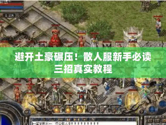 避开土豪碾压！散人服新手必读三招真实教程