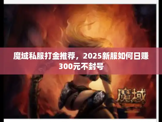 魔域私服打金推荐，2025新服如何日赚300元不封号