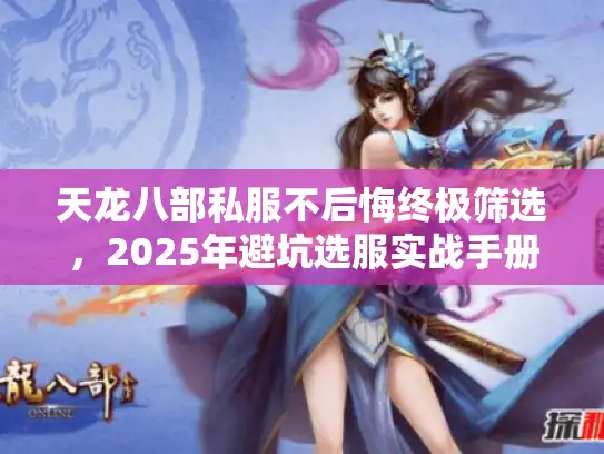 天龙八部私服不后悔终极筛选，2025年避坑选服实战手册