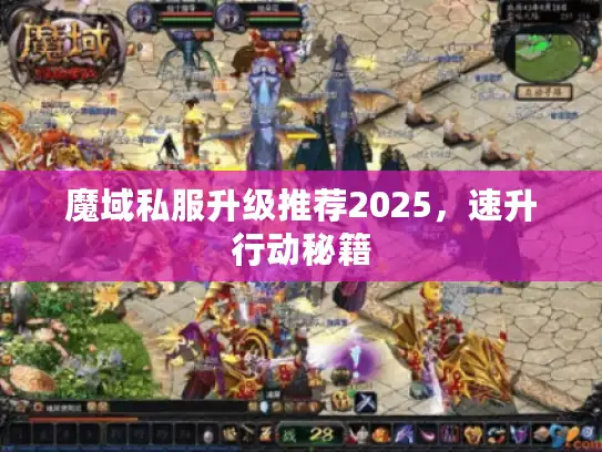 魔域私服升级推荐2025，速升行动秘籍