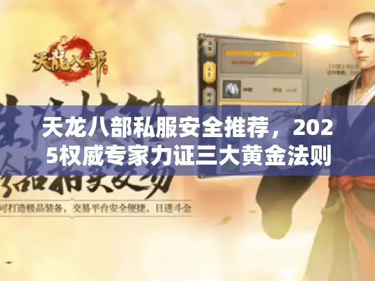 天龙八部私服安全推荐,2025权威专家力证三大黄金法则 天龙八部私服安全推荐,2025权威专家力证三大黄金法则