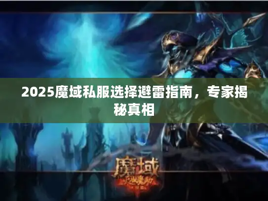 2025魔域私服选择避雷指南，专家揭秘真相