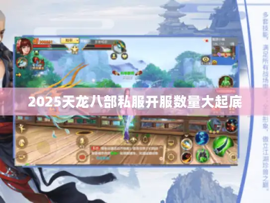 2025天龙八部私服开服数量大起底