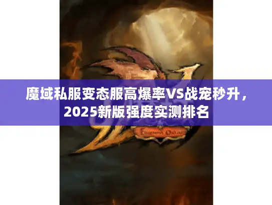 魔域私服变态服高爆率VS战宠秒升，2025新版强度实测排名