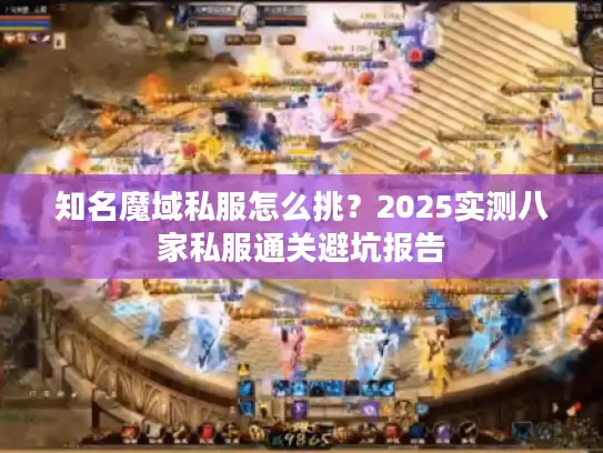 知名魔域私服怎么挑？2025实测八家私服通关避坑报告