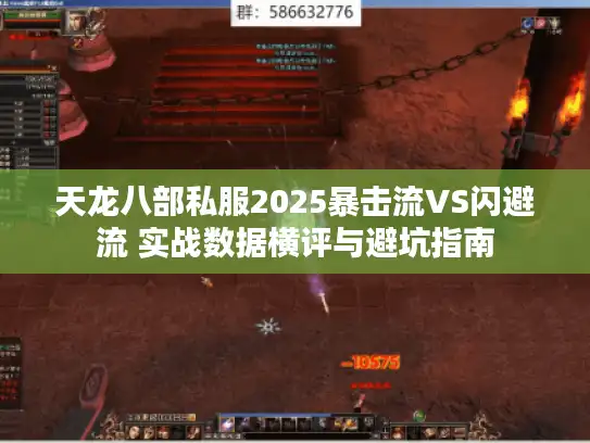 天龙八部私服2025暴击流VS闪避流 实战数据横评与避坑指南