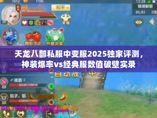天龙八部私服中变服2025独家评测，神装爆率vs经典服数值破壁实录