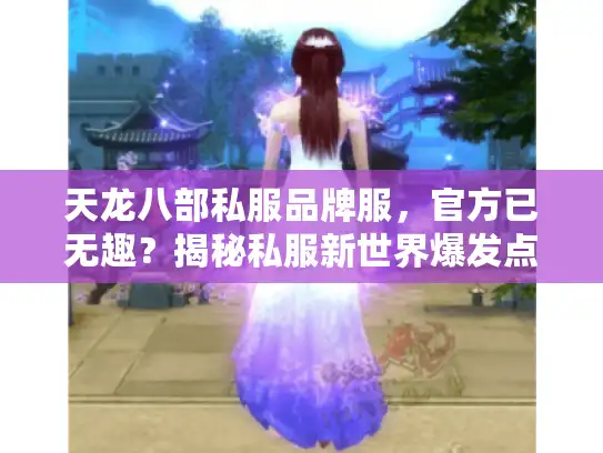 天龙八部私服品牌服，官方已无趣？揭秘私服新世界爆发点！