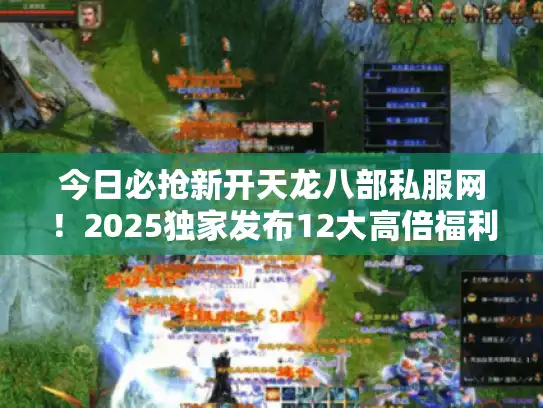 今日必抢新开天龙八部私服网！2025独家发布12大高倍福利服