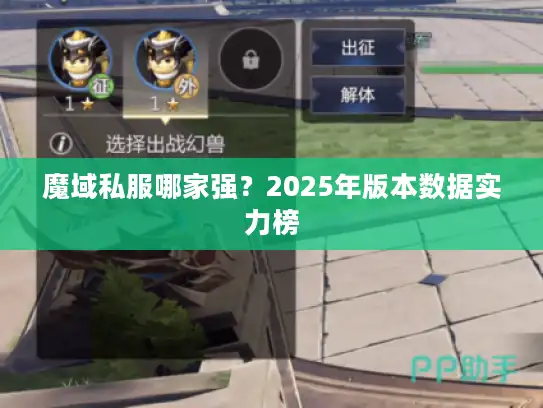 魔域私服哪家强？2025年版本数据实力榜
