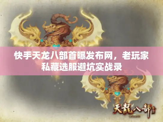 快手天龙八部首曝发布网，老玩家私藏选服避坑实战录