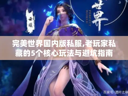 完美世界国内版私服,老玩家私藏的5个核心玩法与避坑指南