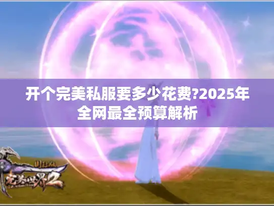 开个完美私服要多少花费?2025年全网最全预算解析