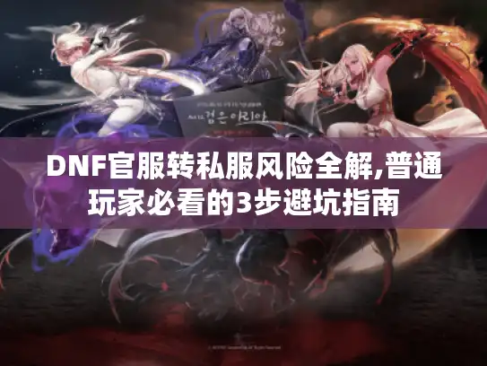 DNF官服转私服风险全解,普通玩家必看的3步避坑指南