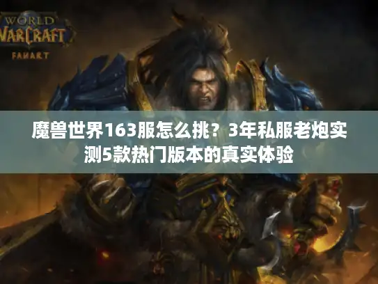 魔兽世界163服怎么挑？3年私服老炮实测5款热门版本的真实体验
