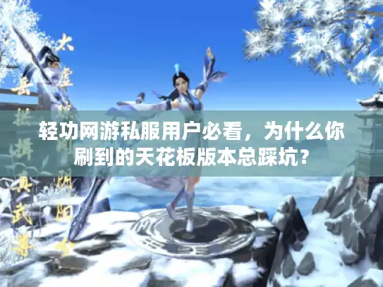 轻功网游私服用户必看，为什么你刷到的天花板版本总踩坑？