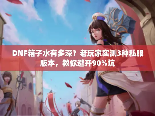 DNF箱子水有多深？老玩家实测3种私服版本，教你避开90%坑