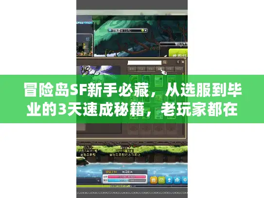 冒险岛SF新手必藏,从选服到毕业的3天速成秘籍,老玩家都在用的野路子 冒险岛SF新手必藏,从选服到毕业的3天速成秘籍,老玩家都在用的野路子