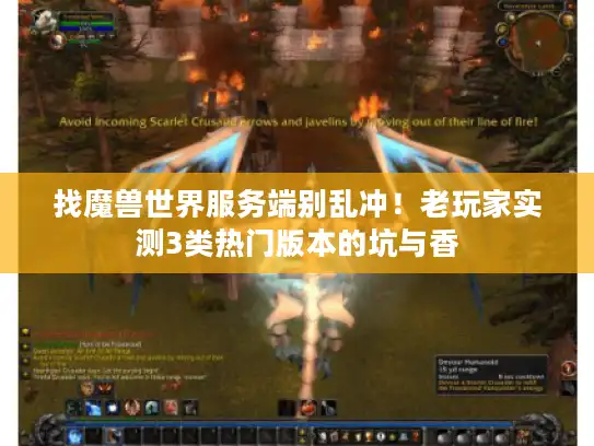 找魔兽世界服务端别乱冲！老玩家实测3类热门版本的坑与香
