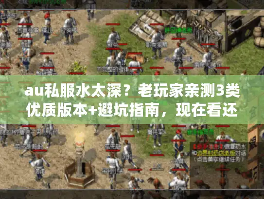 au私服水太深？老玩家亲测3类优质版本+避坑指南，现在看还不晚！