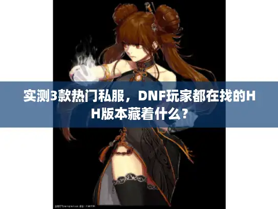 实测3款热门私服，DNF玩家都在找的HH版本藏着什么？