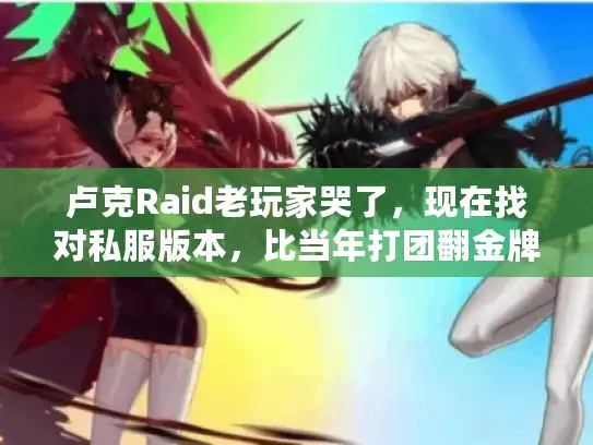 卢克Raid老玩家哭了，现在找对私服版本，比当年打团翻金牌还难？