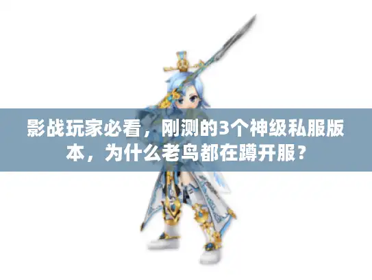 影战玩家必看，刚测的3个神级私服版本，为什么老鸟都在蹲开服？