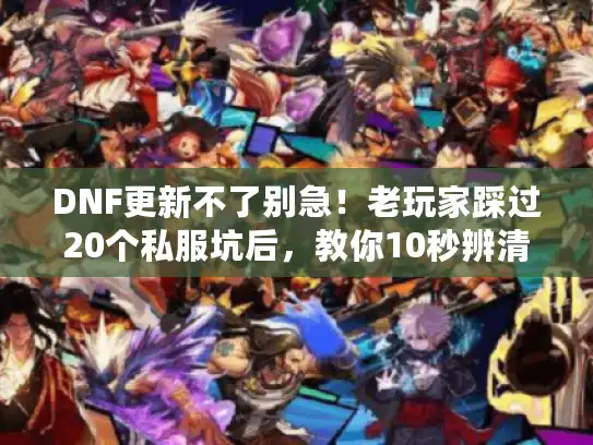DNF更新不了别急！老玩家踩过20个私服坑后，教你10秒辨清版本陷阱