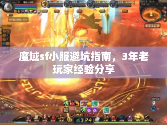 魔域sf小服避坑指南，3年老玩家经验分享