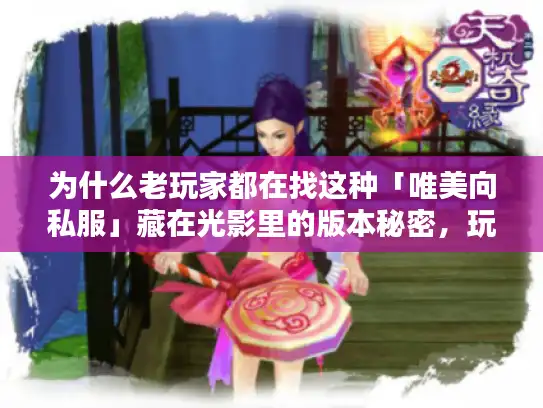 为什么老玩家都在找这种「唯美向私服」藏在光影里的版本秘密，玩过才懂