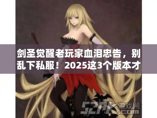 剑圣觉醒老玩家血泪忠告,别乱下私服!2025这3个版本才配你的光剑 剑圣觉醒老玩家血泪忠告,别乱下私服!2025这3个版本才配你的光剑