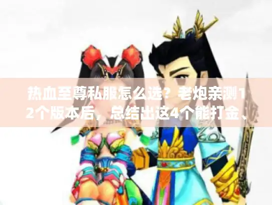 热血至尊私服怎么选？老炮亲测12个版本后，总结出这4个能打金、不跑路的核心标准