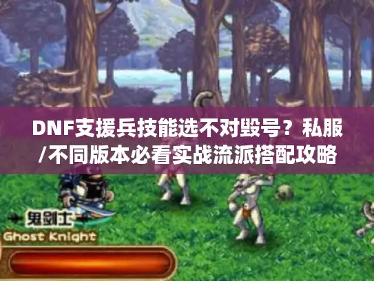 DNF支援兵技能选不对毁号？私服/不同版本必看实战流派搭配攻略