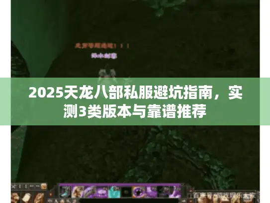 2025天龙八部私服避坑指南,实测3类版本与靠谱推荐 2025天龙八部私服避坑指南,实测3类版本与靠谱推荐