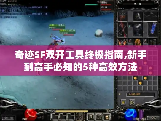 奇迹SF双开工具终极指南,新手到高手必知的5种高效方法
