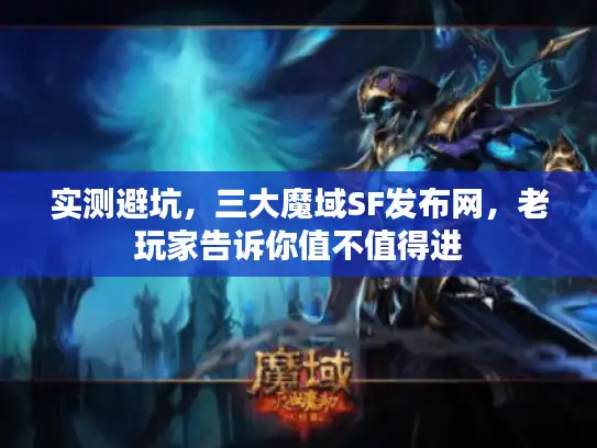实测避坑，三大魔域SF发布网，老玩家告诉你值不值得进