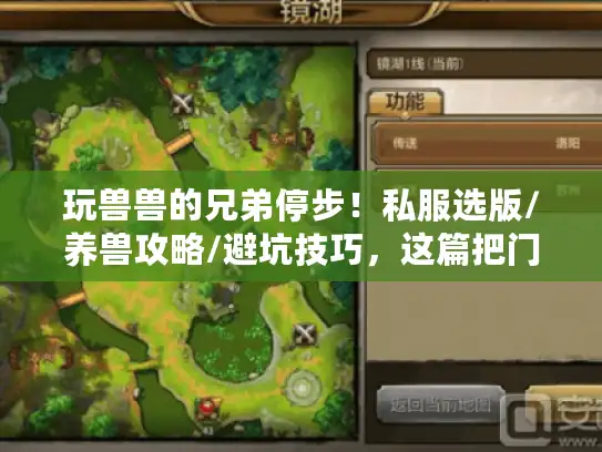 玩兽兽的兄弟停步！私服选版/养兽攻略/避坑技巧，这篇把门道说透了