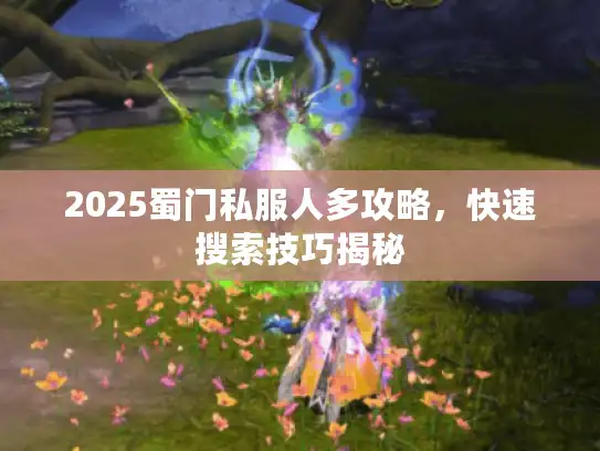 2025蜀门私服人多攻略，快速搜索技巧揭秘