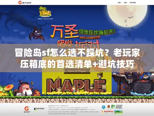 冒险岛sf怎么选不踩坑？老玩家压箱底的首选清单+避坑技巧