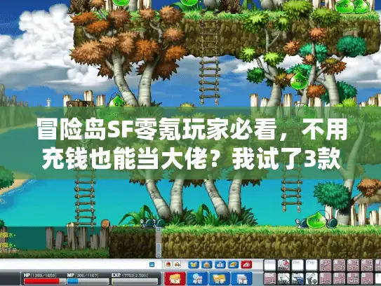冒险岛SF零氪玩家必看，不用充钱也能当大佬？我试了3款私服用实战告诉你答案