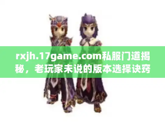 rxjh.17game.com私服门道揭秘，老玩家未说的版本选择诀窍